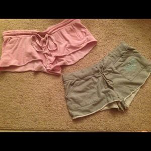 Three Victoria Secret Shorts. Size Large.