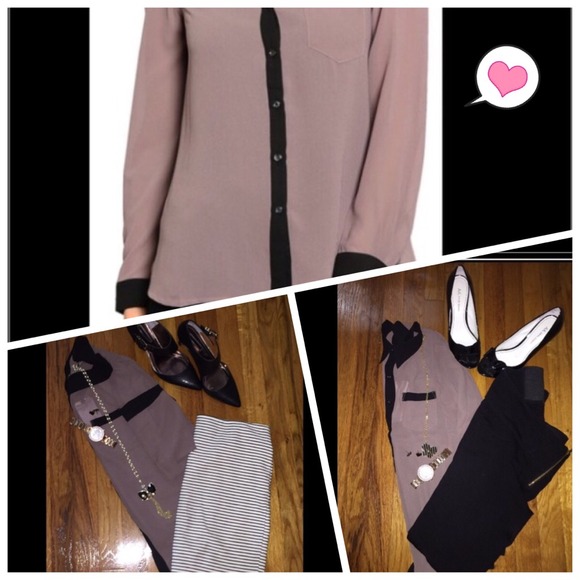 2X HP! ✨Style Muse✨Ark & Co Blouse - Picture 4 of 4