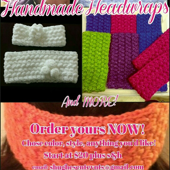 Homemade Headwraps and MORE!!! MORE PICS to come!
