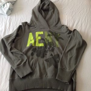 Green AE pullover hoodie