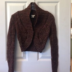 Maurice brown sweater