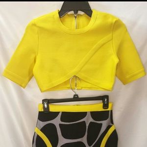 Two-piece Bandage dress