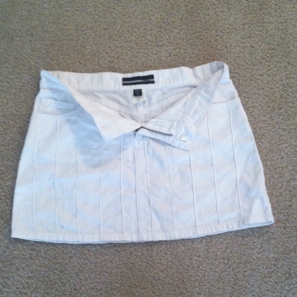 White Mini Skirt