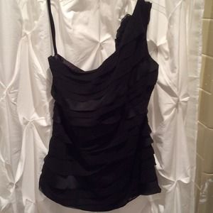 White House Black Market Chiffon top