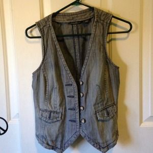 Eddie Bauer denim vest