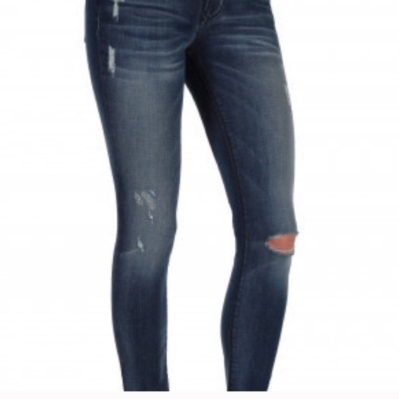 Black Orchid Denim Black Jewel mid-rise in Splash!