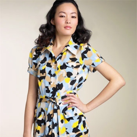 Diane Von Furstenberg Silk Clio Dress Size 8