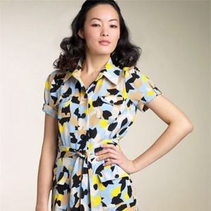 Diane Von Furstenberg Silk Clio Dress Size 8