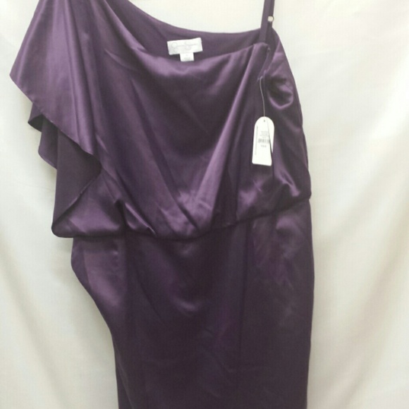 Purple party dress