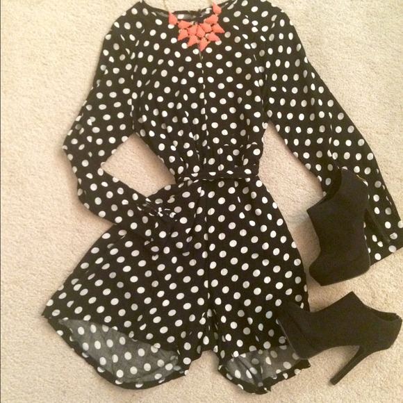 Polka Dot Romper
