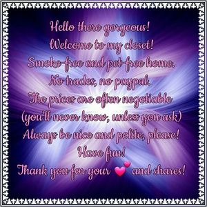 Welcome to my closet!! :)