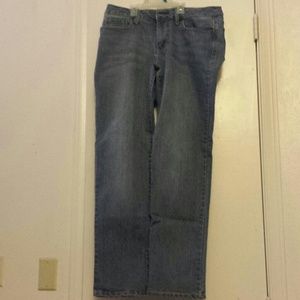 Straight leg jeans