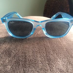 RayBan frosted sunglasses