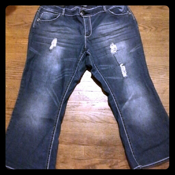 🚫 SOLD🚫 Plus size super stretchy jeans