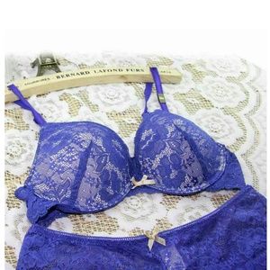 Victoria secret 34B M panty purple