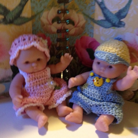 5 inch baby doll summer set.