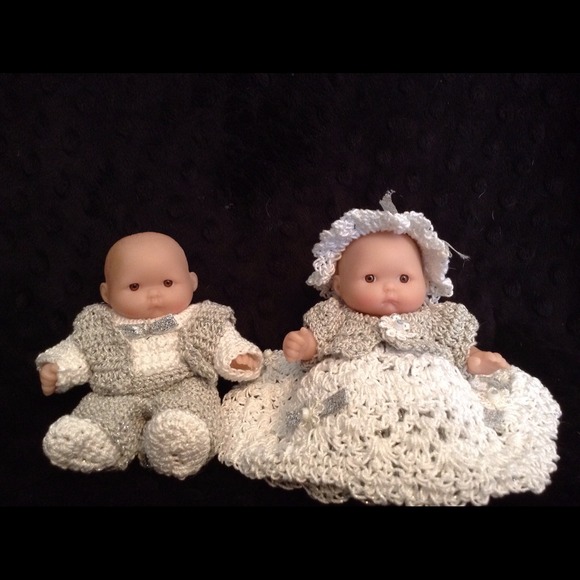 5 inch baby doll wedding set.