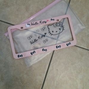 Hello Kitty License Plate Cover