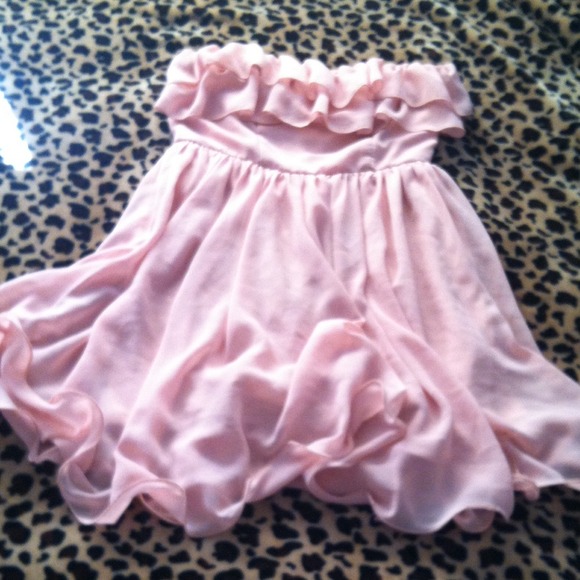 Blush flowy dress