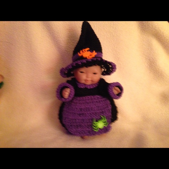 5 inch baby doll in different costumes