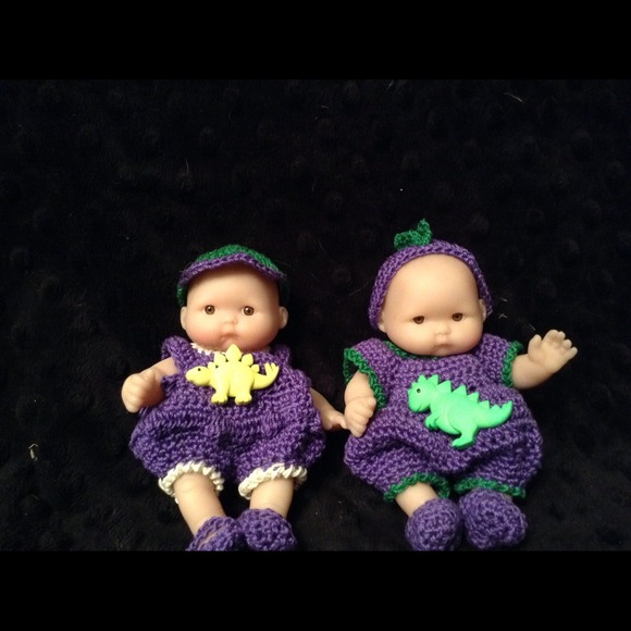 5 inch baby doll in outfit of your choice.