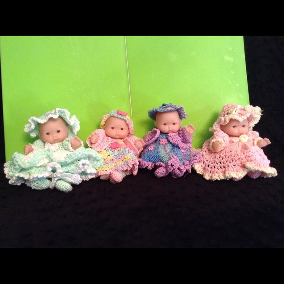 5 inch baby doll in handmade outfit