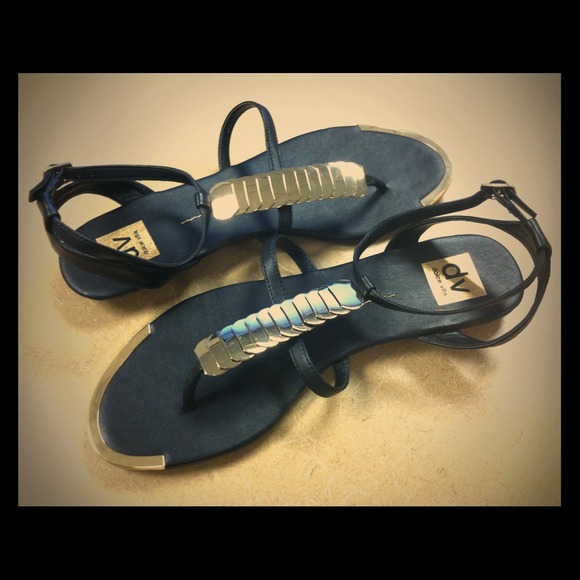 DV by Dolce Vita Apex Black Sandals