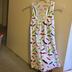 Rue 21 mustache shirt XL