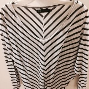 JET perfect condition striped blue/white top in SM
