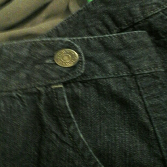 Jean skirt with pockets - Picture 2 of 3