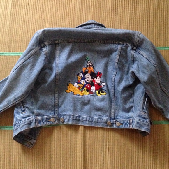 Vintage disney denim jacket