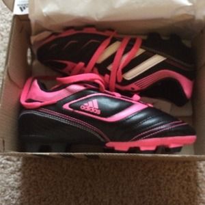 Girls soccer cleats.