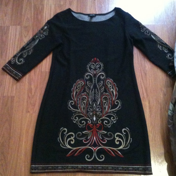 Chocolate Victorian Detailed Dress