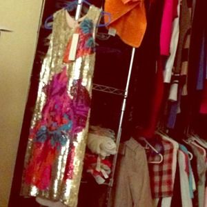 French connection sequin dress