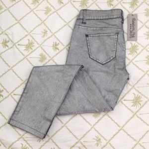 [Celebrity Pink] Metallic-coated pants