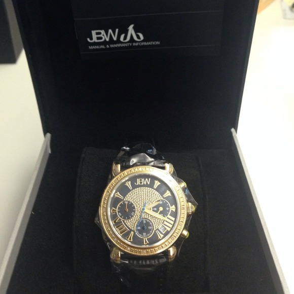 **SALE** JBW black and gold women's watch NWT