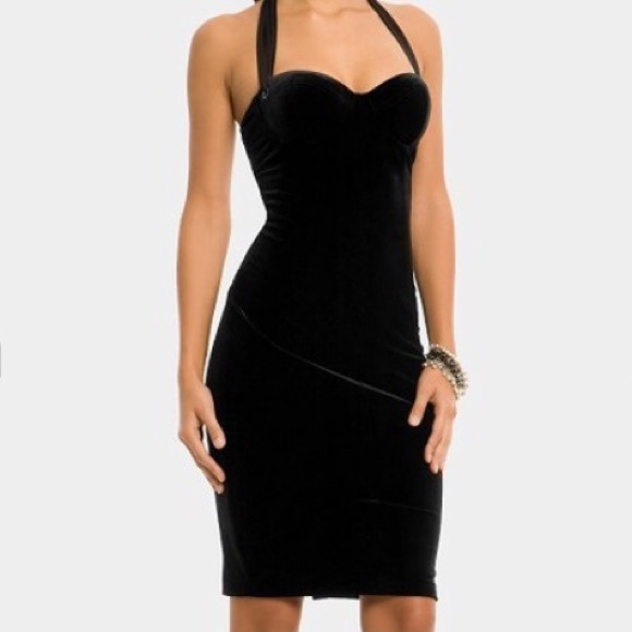 GUESS by Marciano Susanna Velvet Corset Dress - Picture 2 of 3