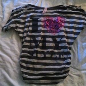 I love my style girls shirt