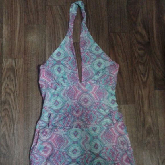 Cute muli colored Apple Bottom romper<3 - Picture 2 of 3