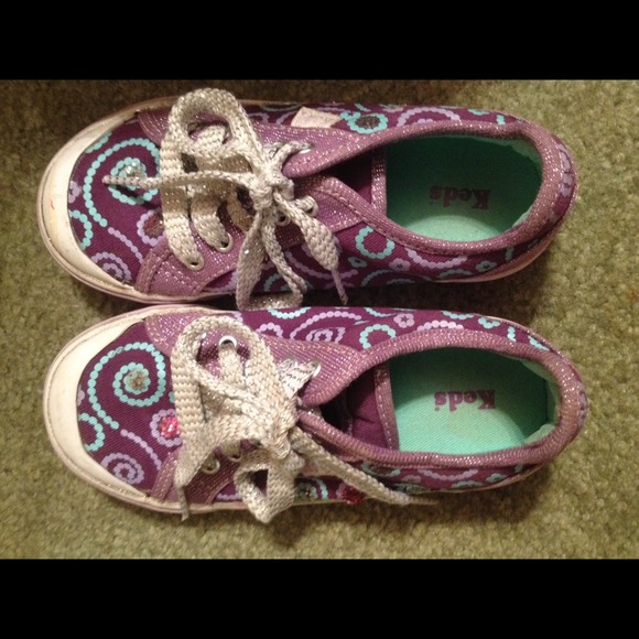 Girls size 10.5 KEDS tennis shoes