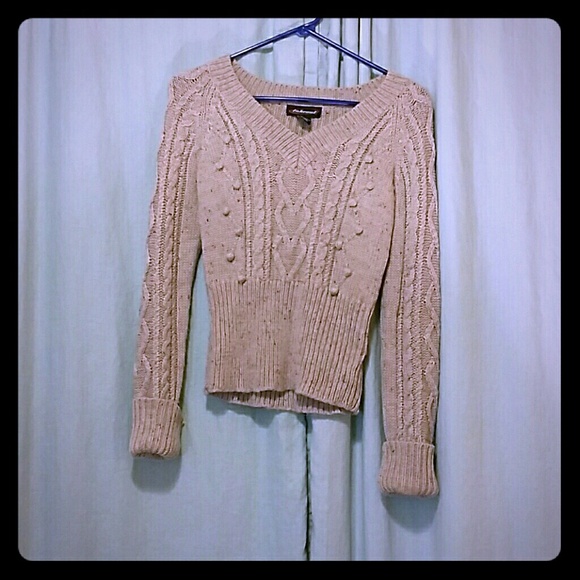 Classy tan sweater