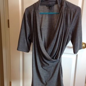 BR grey 3/4 top. Large.