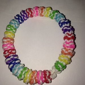 Rainbow loom bracelet