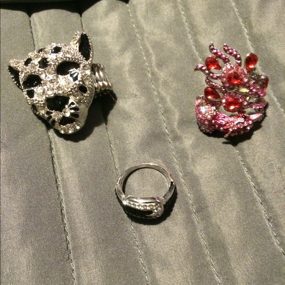 3 rings all from Kohls. No damage at all.