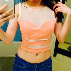 Crop top mesh Arden B NWT Crop top mesh Arden B NWT