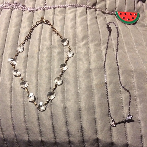 Various brand necklaces