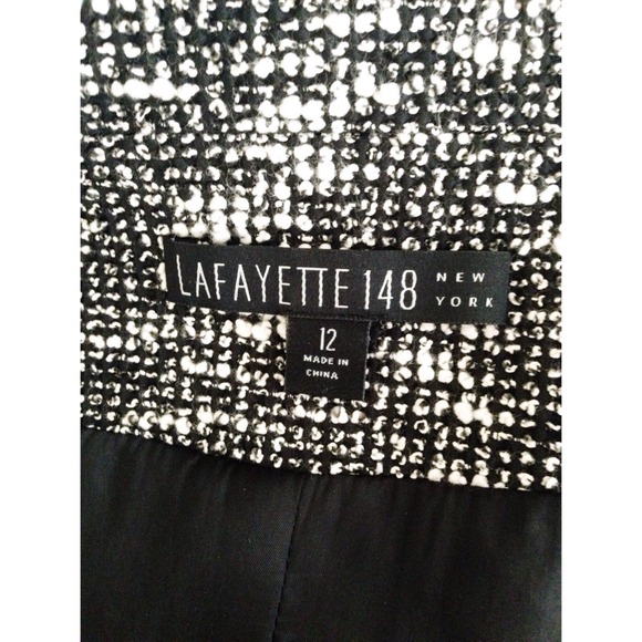♥️SOLD Lafayette 148 NWOT bouclé moto jacket - Picture 4 of 4