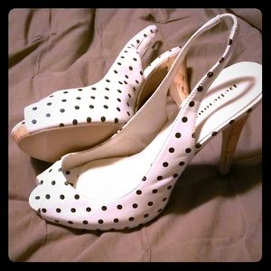 Cute polkadot heels