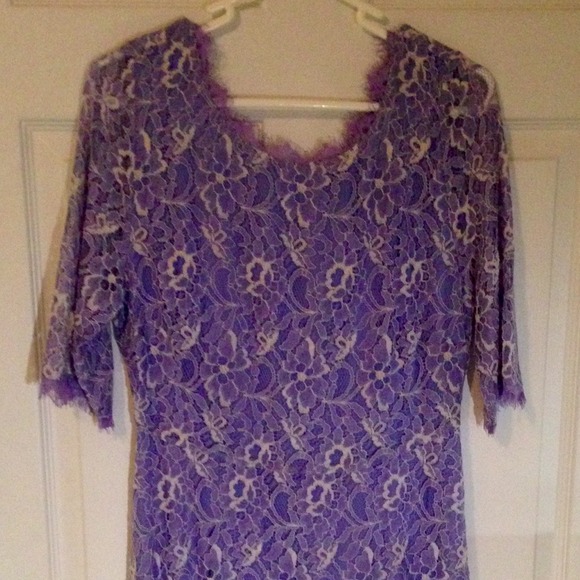 Beautiful lavender lace dress