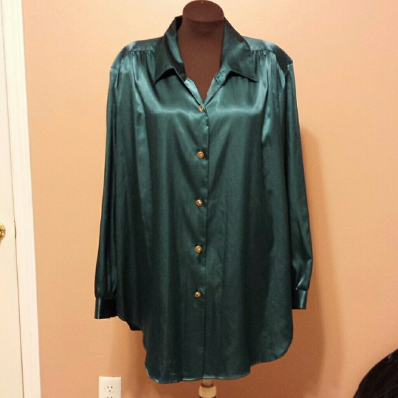 Dressy Button Down Blouse